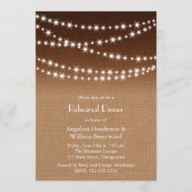 Vänd Ljus-repetitionsmiddag på skuggad överlappnin