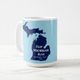 Vänd Michigan Blue 2024 Kaffemugg