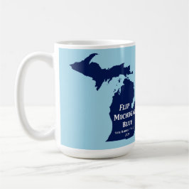 Vänd Michigan Blue 2024 Kaffemugg