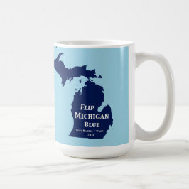 Vänd Michigan Blue 2024 Kaffemugg