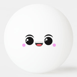 Vänd mot Kawaii lycklig Anime Pingisboll