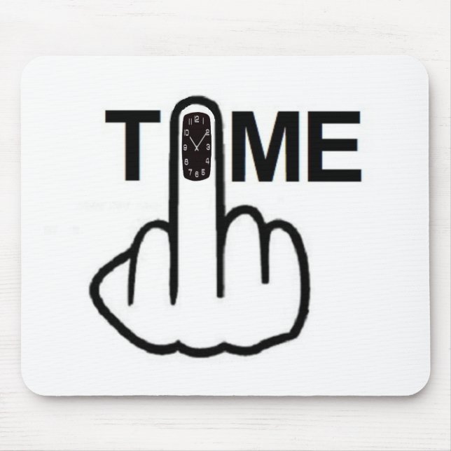 Vänd Mousepad-tid Musmatta (Framsidan)