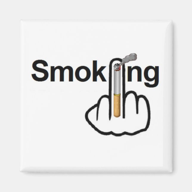 Vänd nätsrökning magnet (Framsidan)