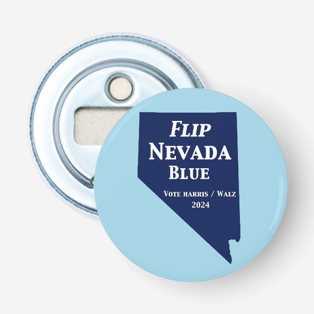Vänd Nevada Blue 2024 Flasköppnare (Framsidan)