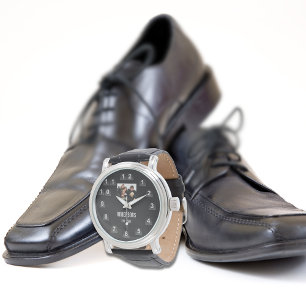Vänd nummer, Visning, foto, Anpassningsbar Armbandsur