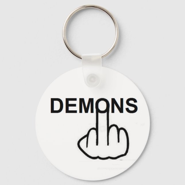 Vänd nyckelring-demoner nyckelring (Framsida)