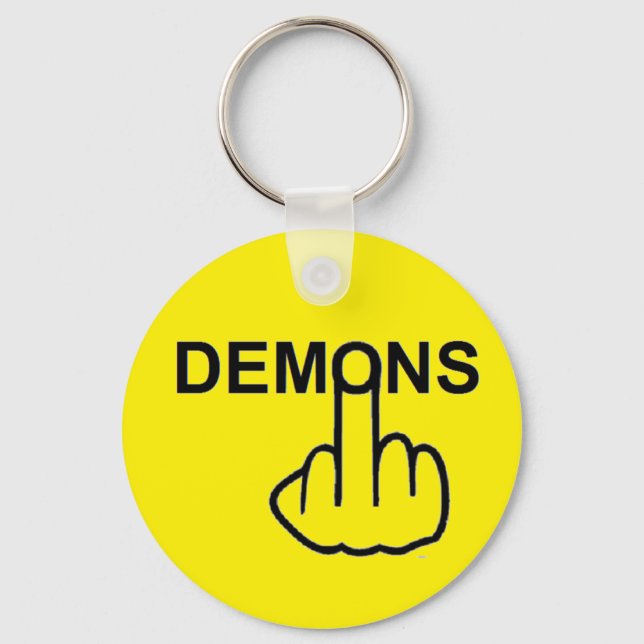 Vänd nyckelring-demoner nyckelring (Framsida)