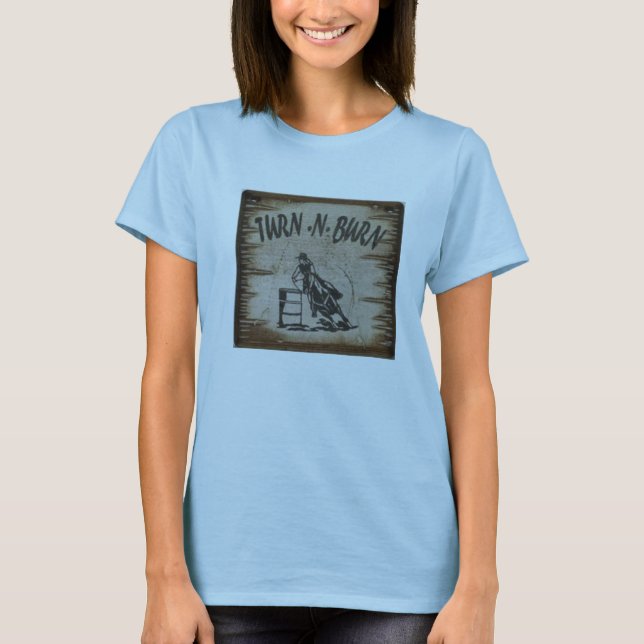 VÄND OCH BRÄNN T-TRÖJA T-SHIRT (Framsida)