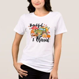 Vänd och välsignad höst t shirt