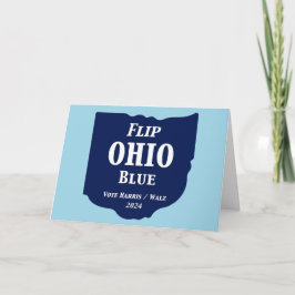Vänd Ohio Blue 2024 Kort