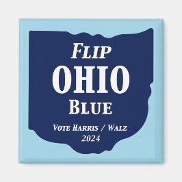 Vänd Ohio Blue 2024 Magnet