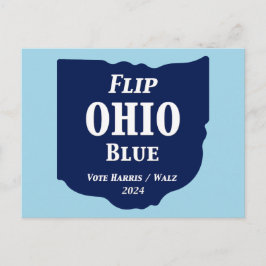 Vänd Ohio Blue 2024 Vykort