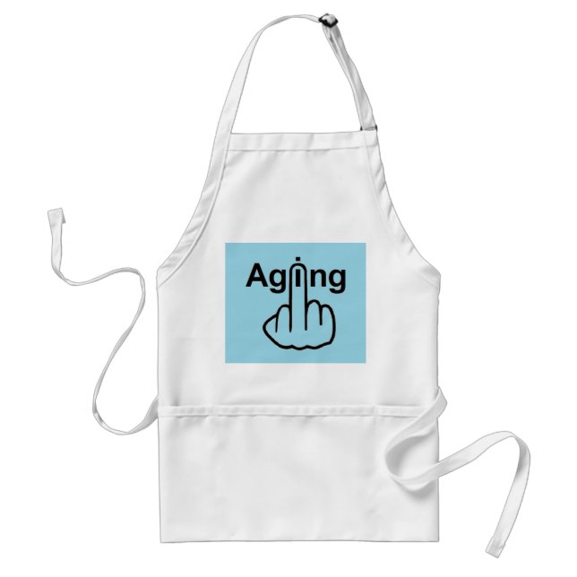 Vänd över Apron Aging Förkläde (Framsidan)