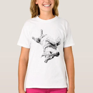 Vänd över Roligt T Shirt