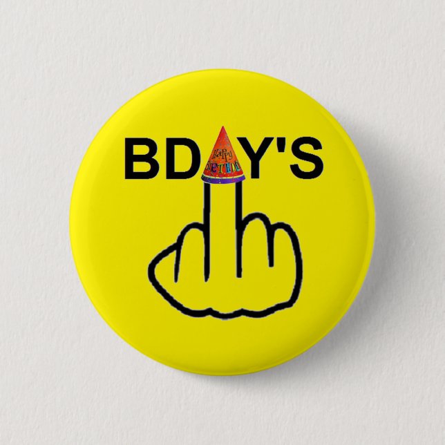 Vänd på födelsedag knapp (Framsida)