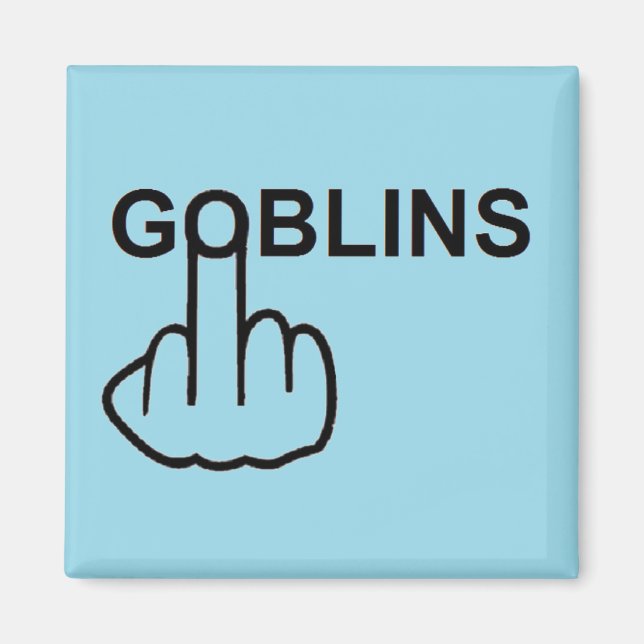 Vänd på magnet-goblins magnet (Framsidan)