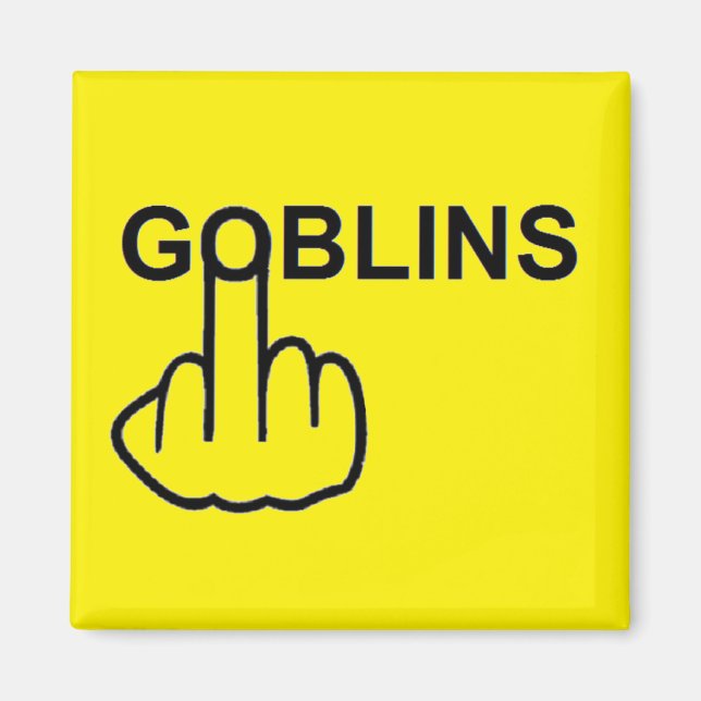 Vänd på magnet-goblins magnet (Framsidan)