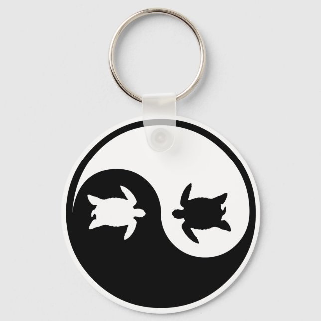 Vänd på Ying-nyckelkedja Nyckelring (Framsida)