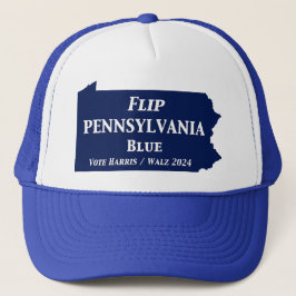 Vänd Pennsylvania Blue 2024 Keps