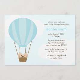 Vänd Pojke i en ballong Inbjudningar