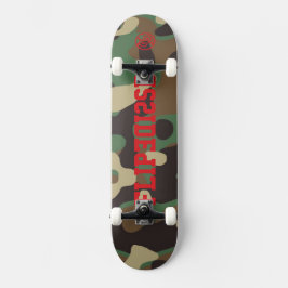 Vänd sidan för Skateboarders Camo Mini Skateboard Bräda 18,5 Cm