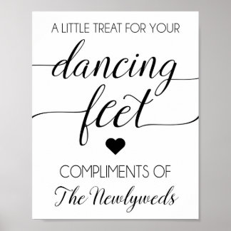 Vänd signatur för favoritobjekt för bröllop poster