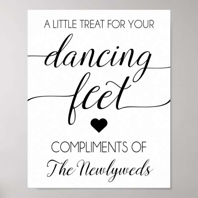 Vänd signatur för favoritobjekt för bröllop poster (Framsidan)