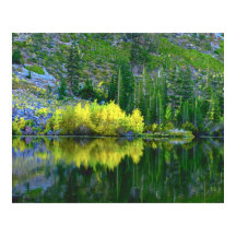 Vänd Sjöar höstreflektioner