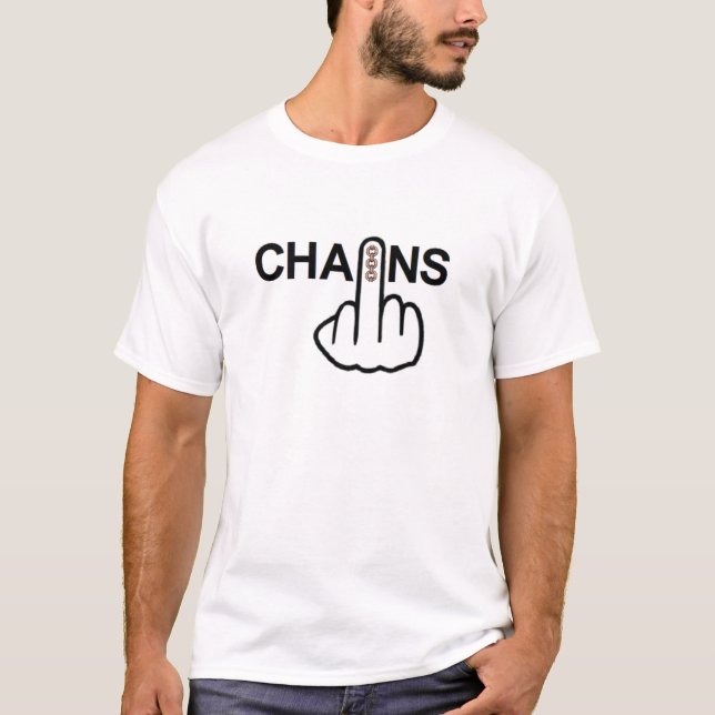 Vänd T-Shirt-kedjor Tröja (Framsida)