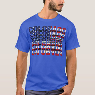 Vänd text i färg, effekt t shirt