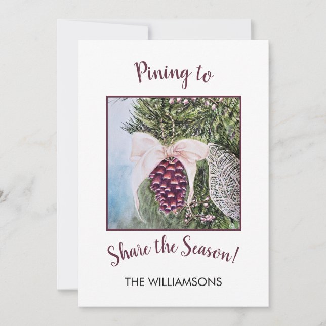 Vänd till  julsäsongen julkort (Framsida)