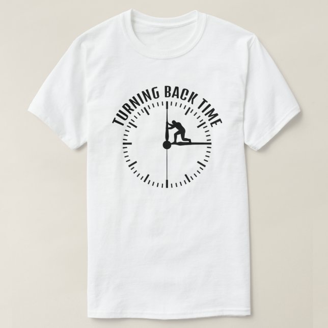 Vänd Unisex-tid T Shirt (Design framsida)