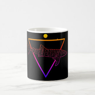 Vänd upp-och-ned valhajsmugg kaffemugg