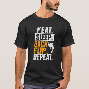 Vänd viloläge Vänd Upprepa Gymnast Gymnastic Parko T Shirt