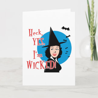 Vänd Wicked Witch-kort Kort
