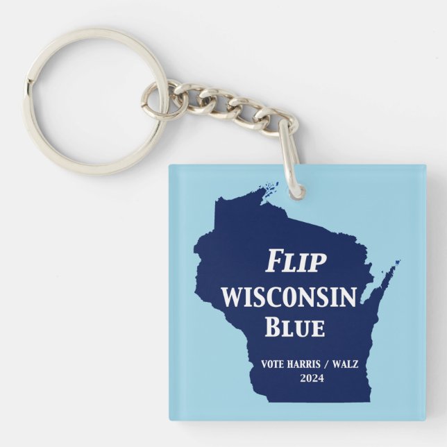Vänd Wisconsin Blue 2024 (Framsidan)