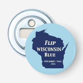 Vänd Wisconsin Blue 2024 Flasköppnare