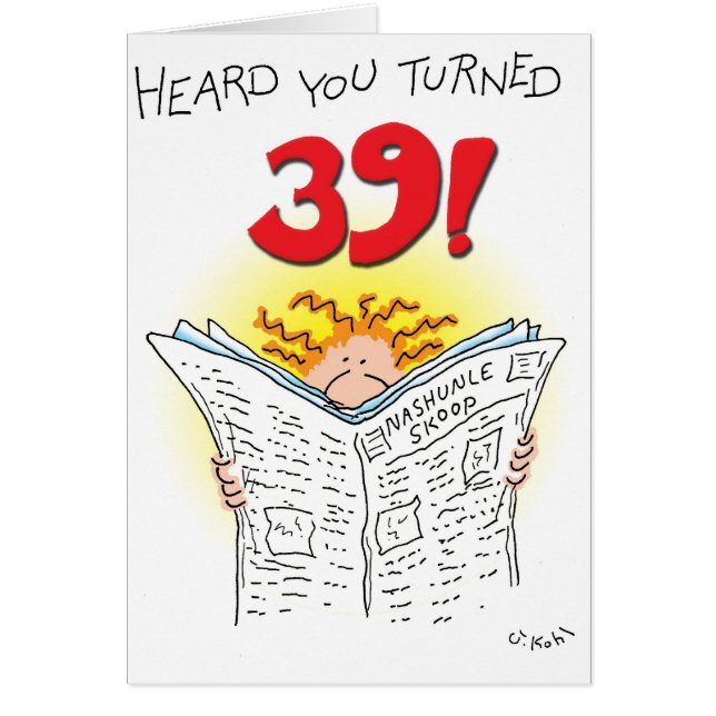 Vända 39 hälsningskort (Framsidan)