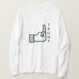 Vända Bird och Donald Trump Shirt T-shirt