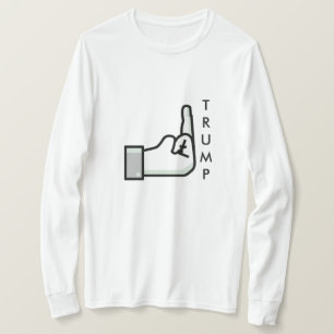 Vända Bird och Donald Trump Shirt T-shirt