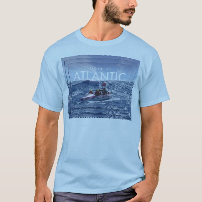 Vända mot Atlanten - T Tee Shirt (Framsida)