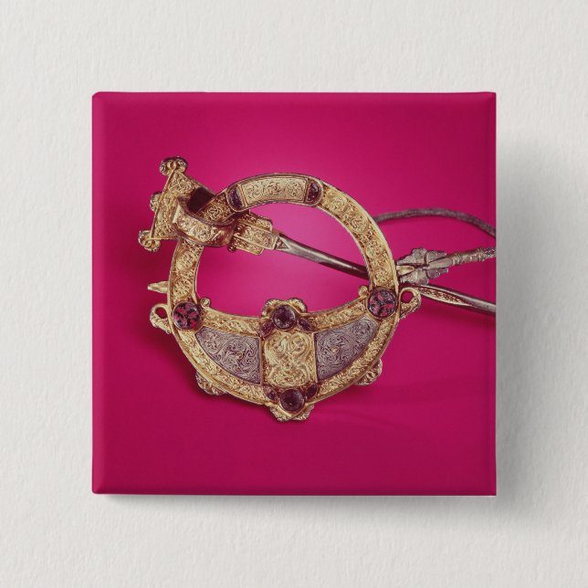 Vända om av den Tara broschen Knapp (Framsida)