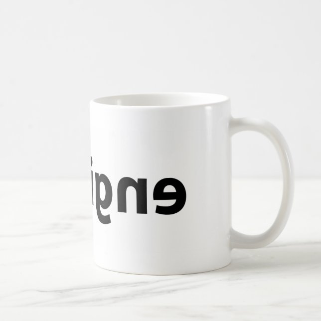 Vända om ingenjören kaffemugg (Höger)