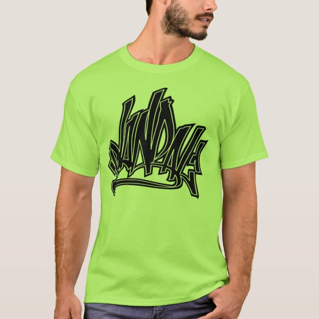 Vandal-666B Tee Shirt (Framsida)