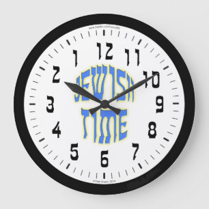 Vände om judiska Time numrerar väggen tar tid på Stor Klocka