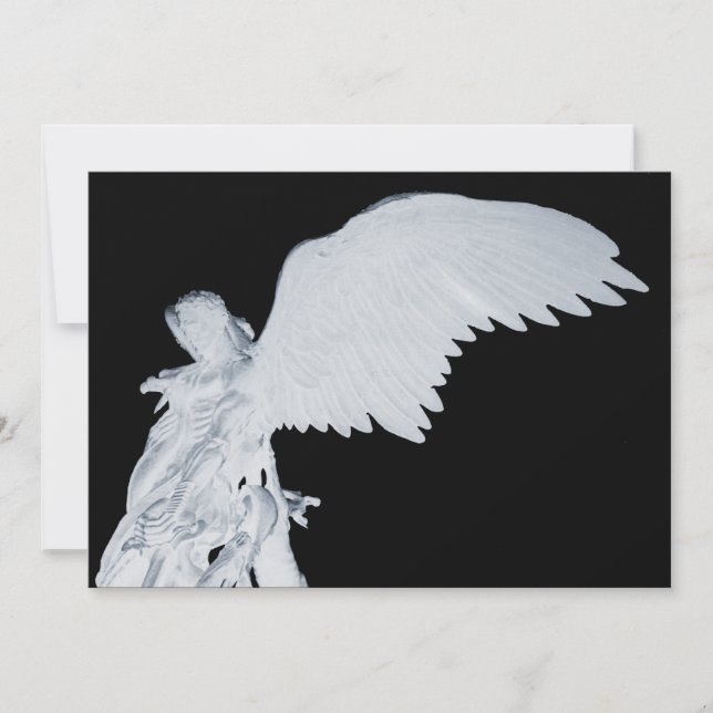 (Vände om) St Michael beställnings- inbjudan (Framsida)