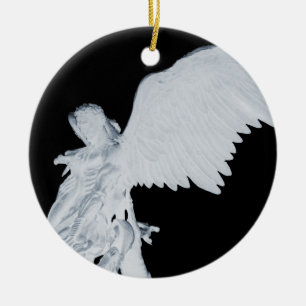 (Vände om) St Michael prydnad Julgransprydnad Keramik