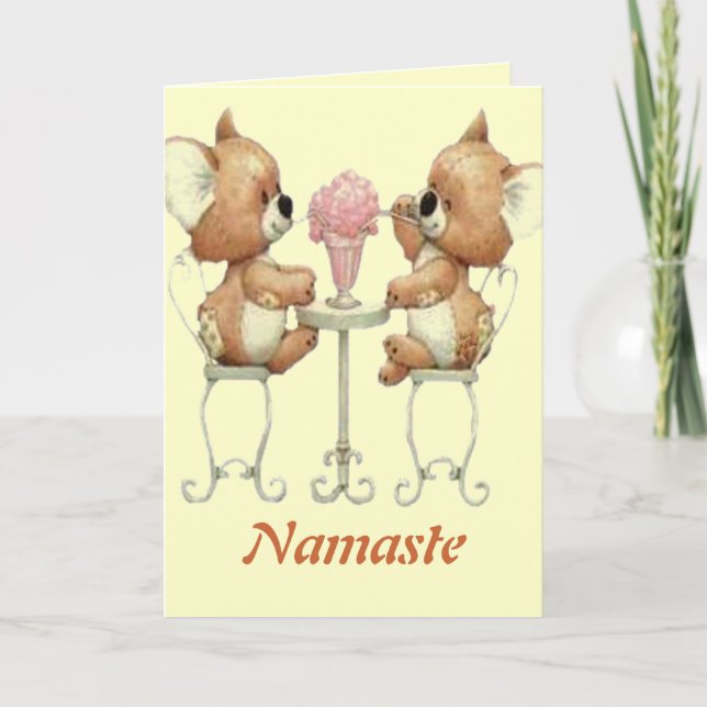 Vändekort för Namaste Kort (Framsida)