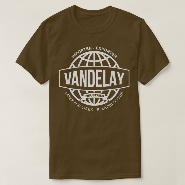 Vandelay Industries Vintage T Shirt (Design framsida)