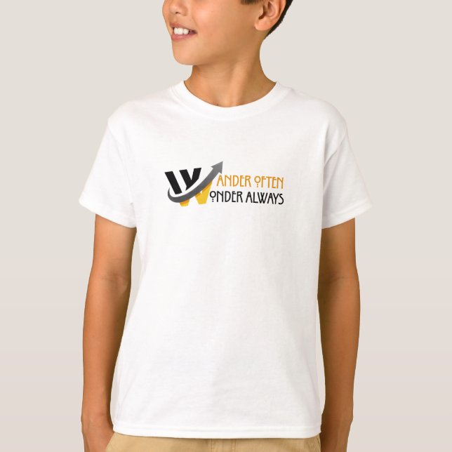 Vander ofta,  alltid t shirt (Framsida)